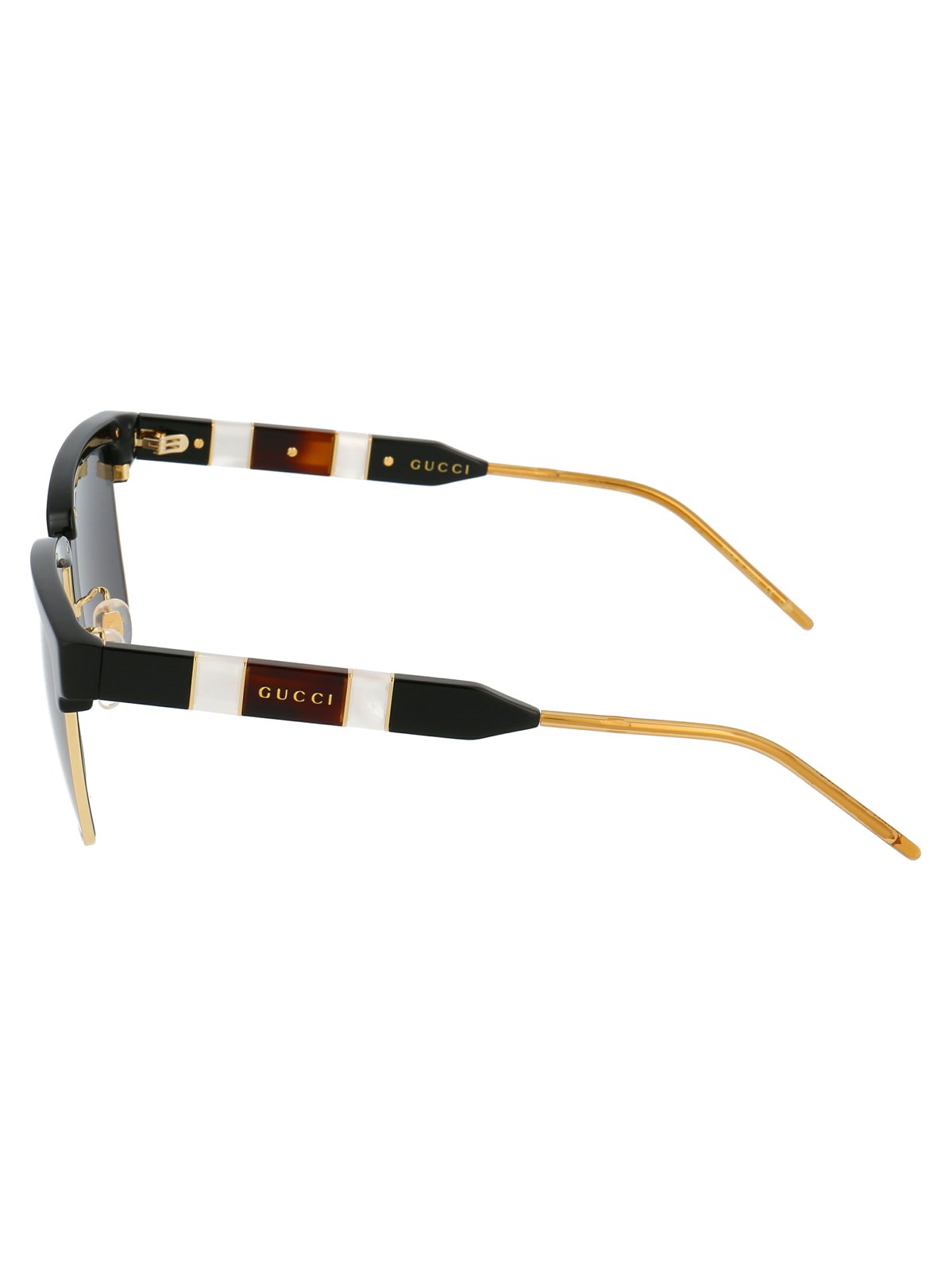 Gucci Eyewear 半框方形太陽眼鏡