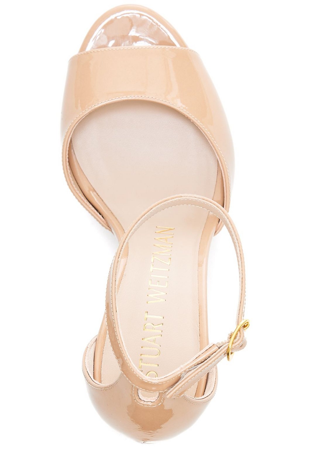 Stuart Weitzman Buckled Platform Sandals