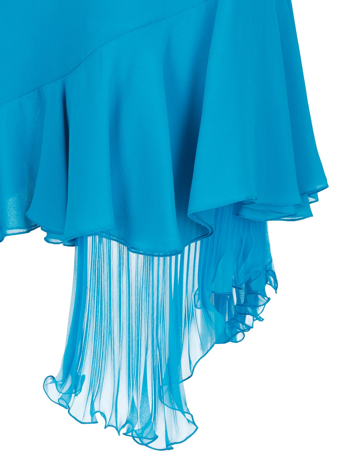 Versace Asymmetric Hem Mini Skirt