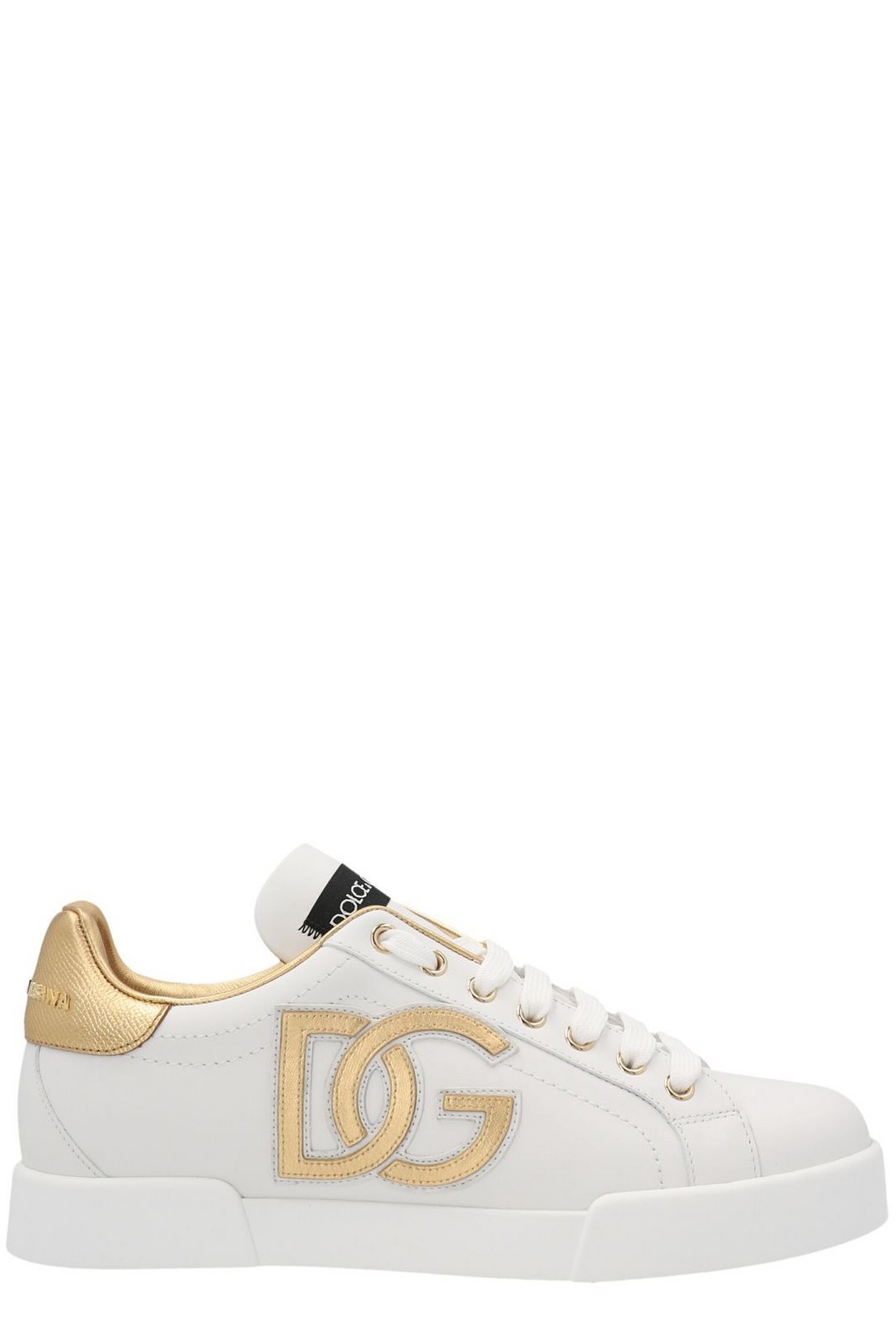 Dolce & Gabbana Logo Plaque Lace-Up Sneakers