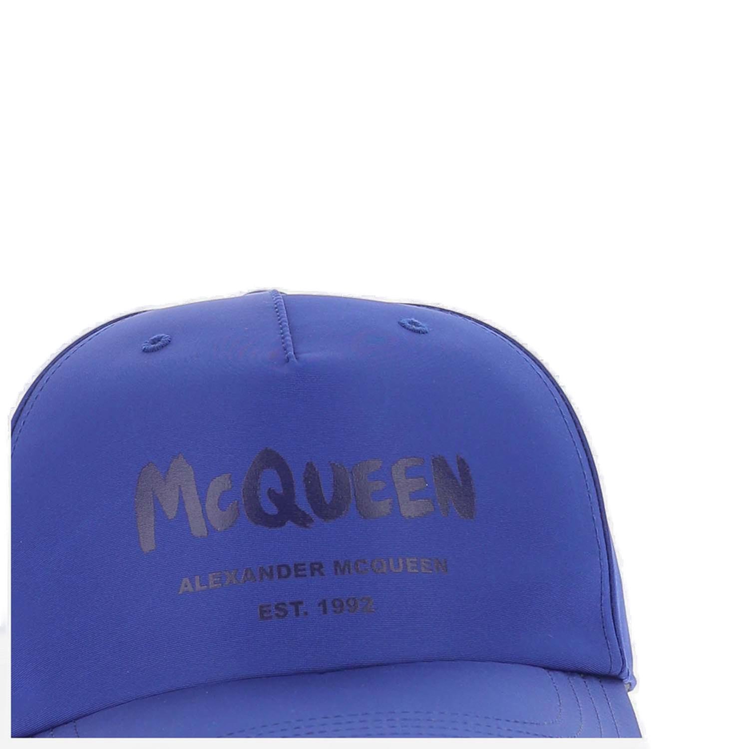 Alexander McQueen Logo Printed Baseball Cap