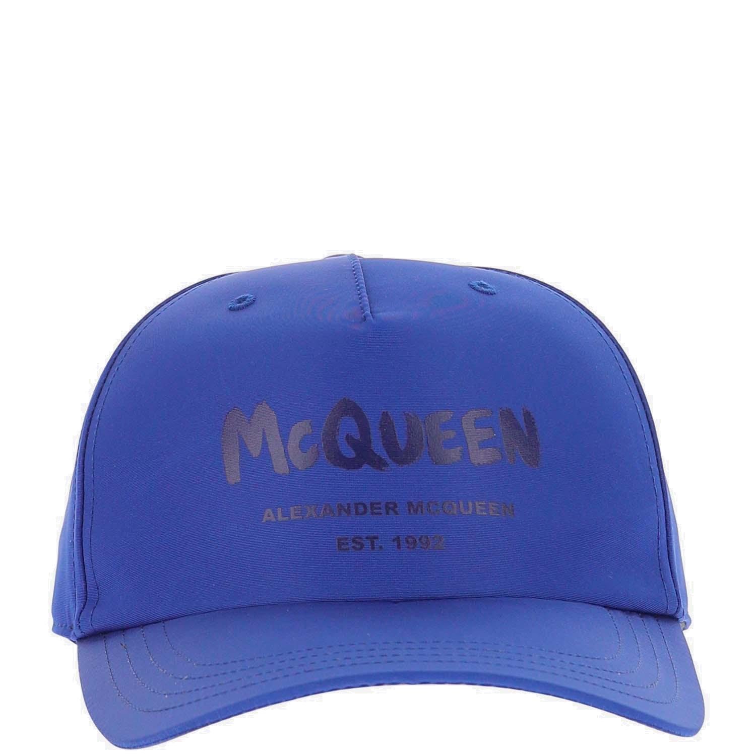 Alexander McQueen Logo Printed Baseball Cap