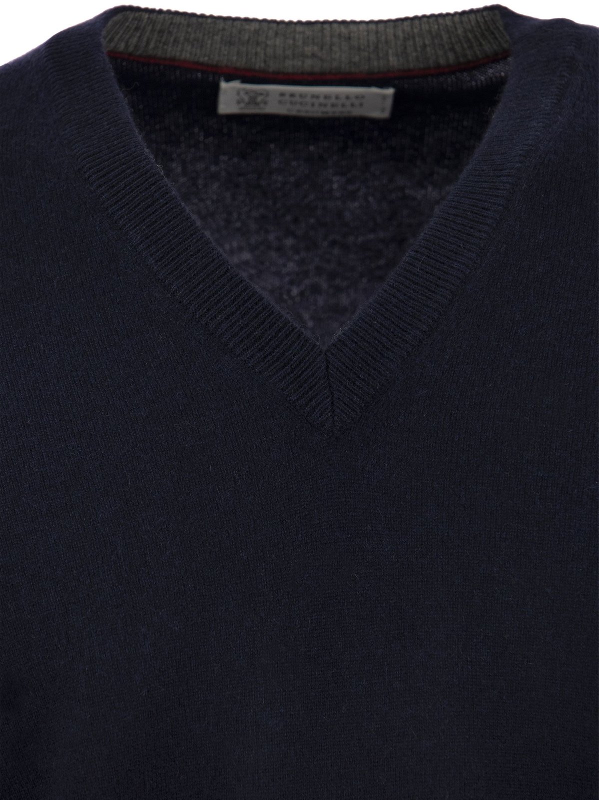 Brunello Cucinelli V-Neck Knitted Jumper