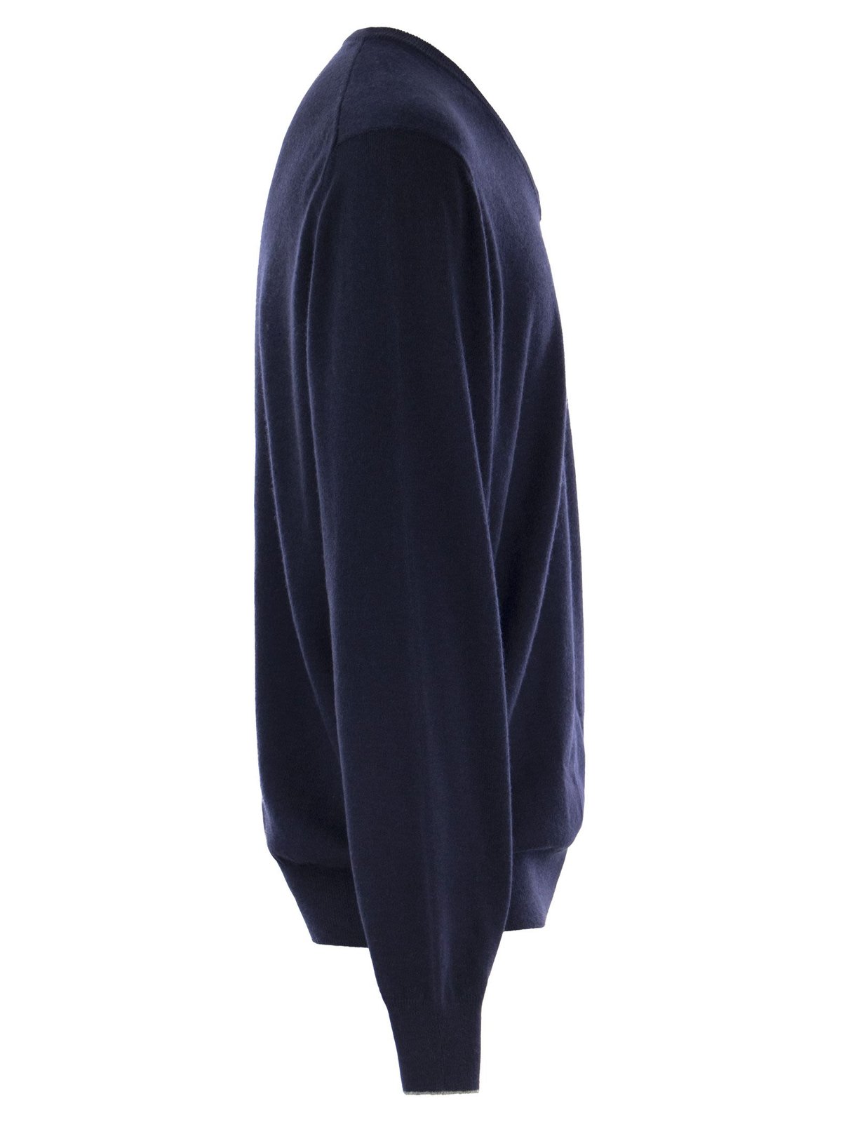 Brunello Cucinelli V-Neck Knitted Jumper