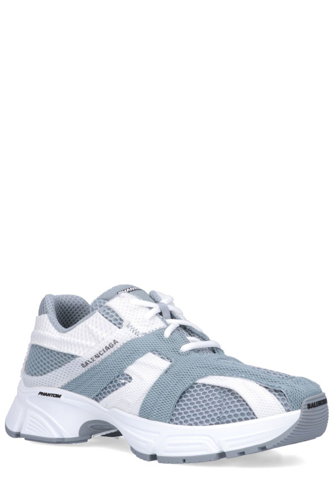 Balenciaga Phantom Logo Print Low-Top Sneakers