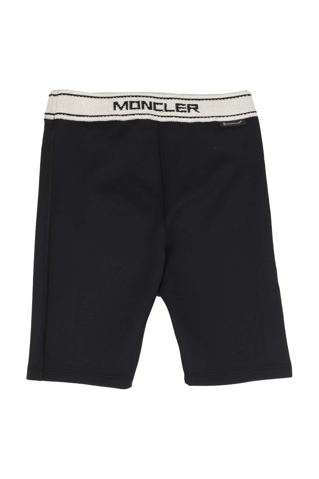 Moncler Enfant Logo-Waistband ひざ丈ショーツ