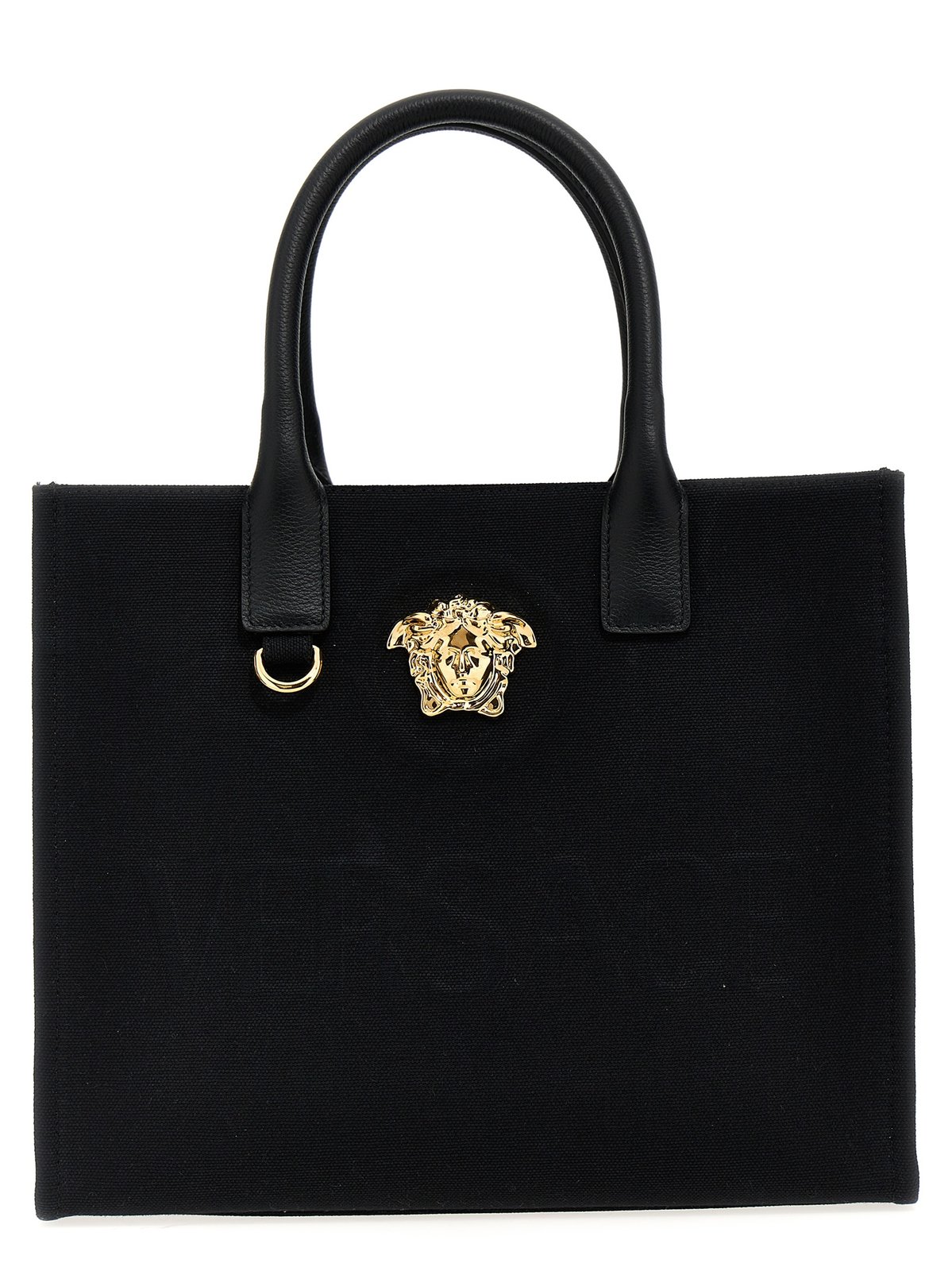 Versace メデューサ ロゴ エンボス トートバッグ