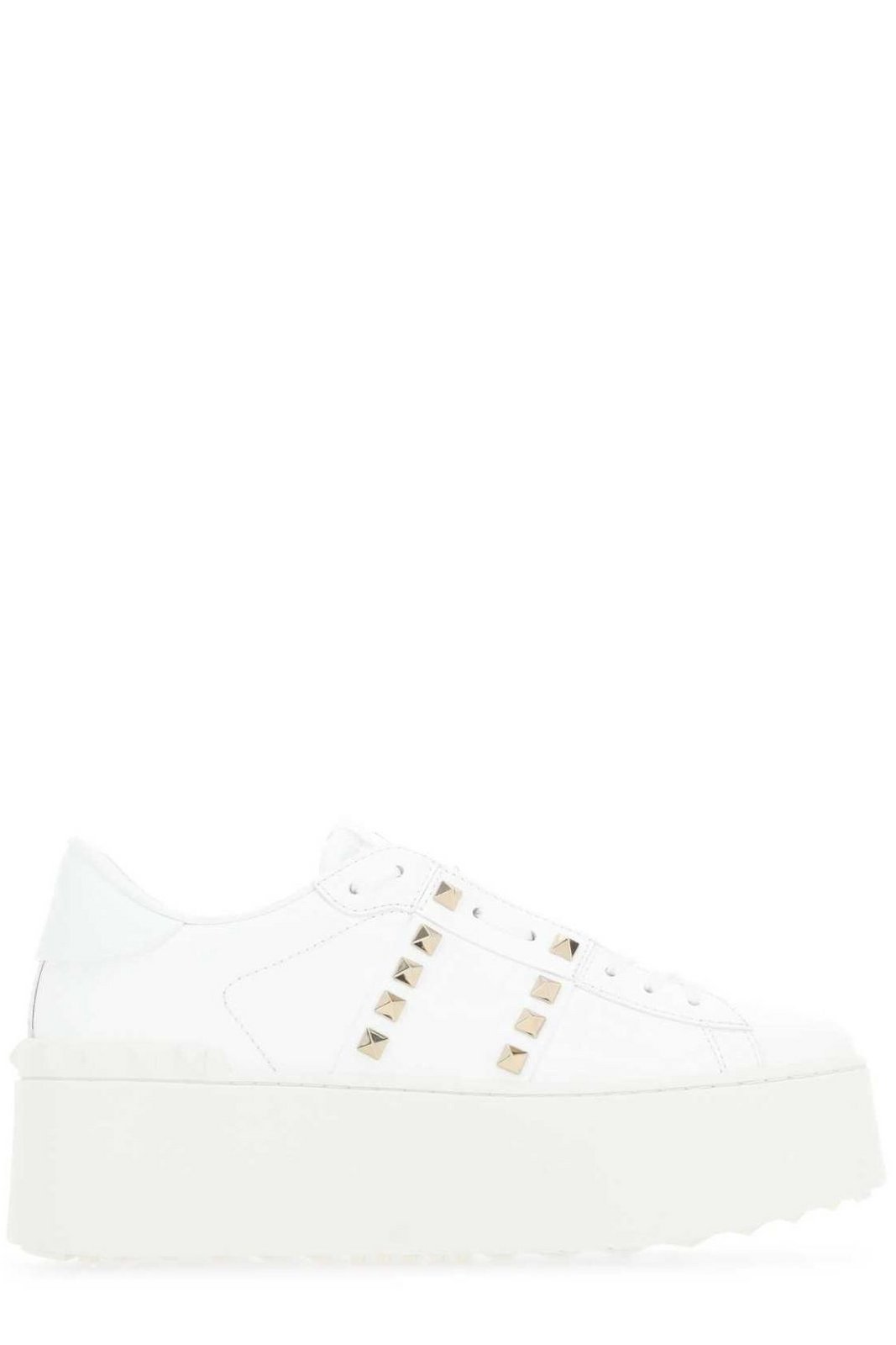 Valentino Garavani Rockstud Untitled Lace-Up Sneakers
