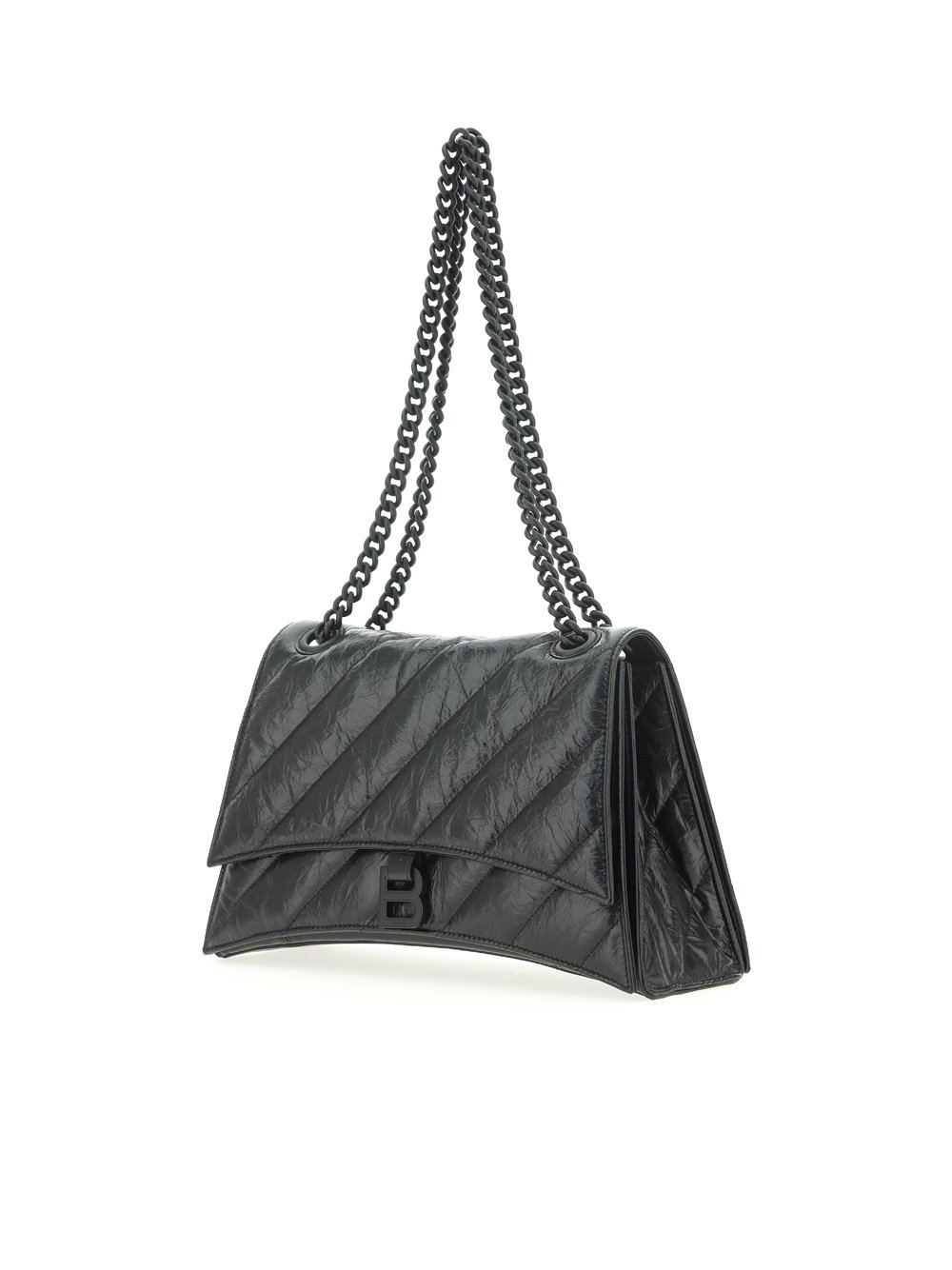 Balenciaga Crush Medium Quilted Shoulder Bag