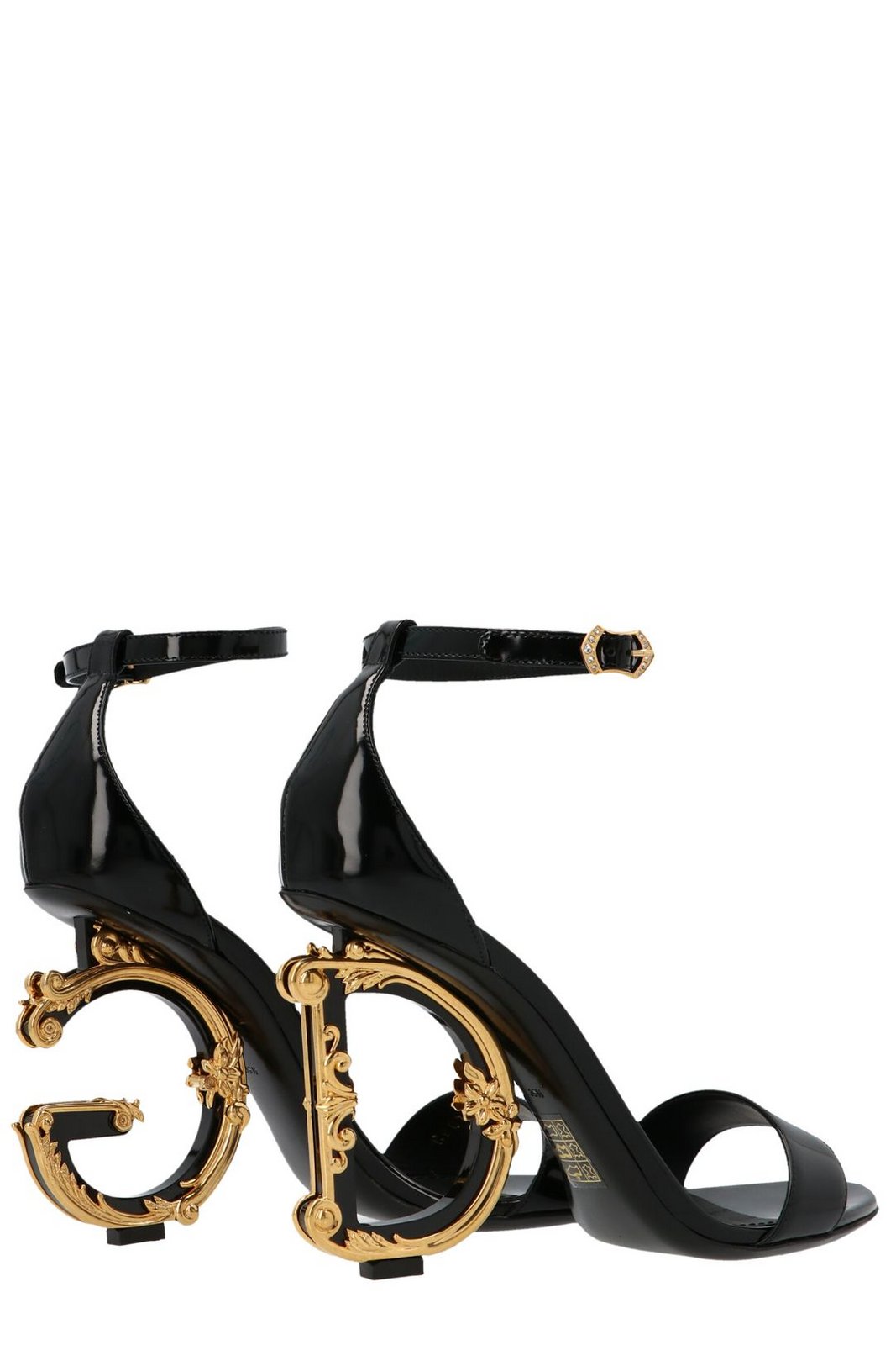 Dolce & Gabbana Baroque Heel Sandals