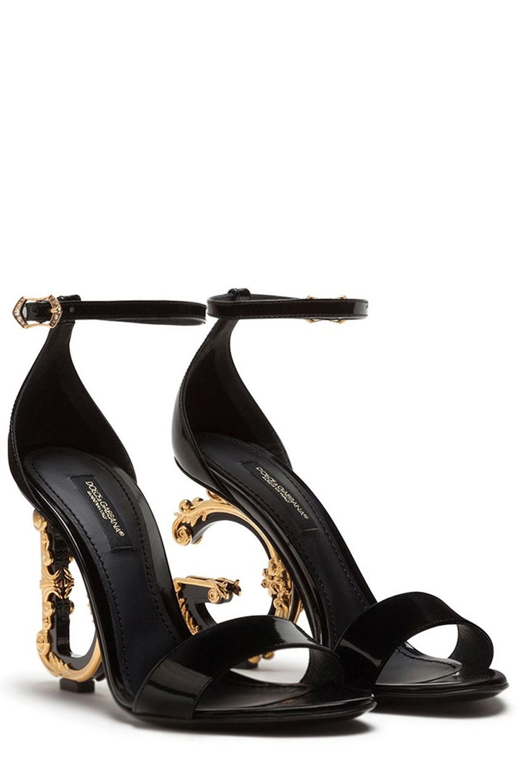 Dolce & Gabbana Baroque Heel Sandals