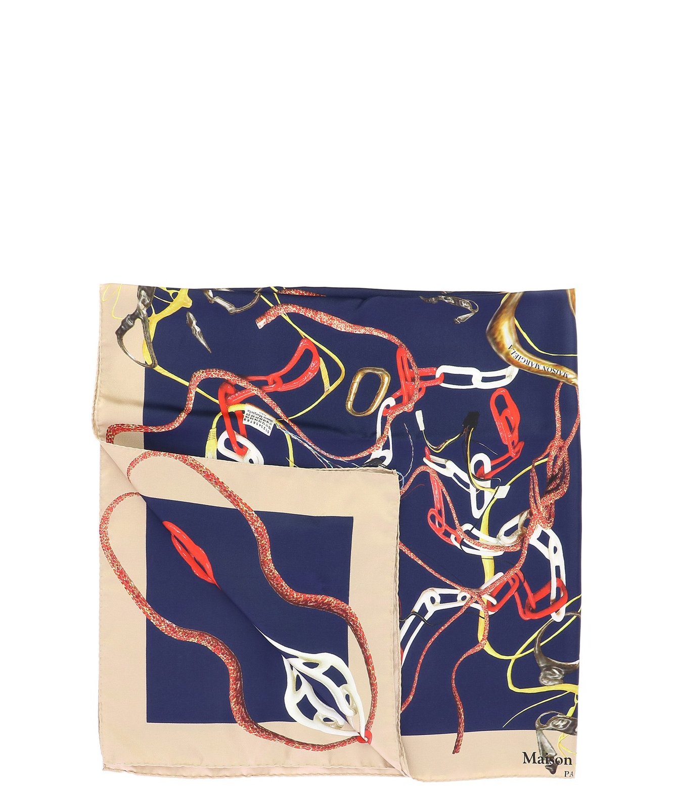 Maison Margiela Abstract Print Scarf