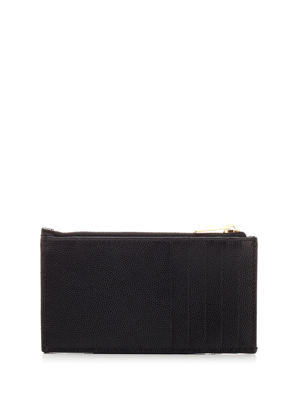 Saint Laurent Cassandre Matelassé Zipped Fragments Card Case