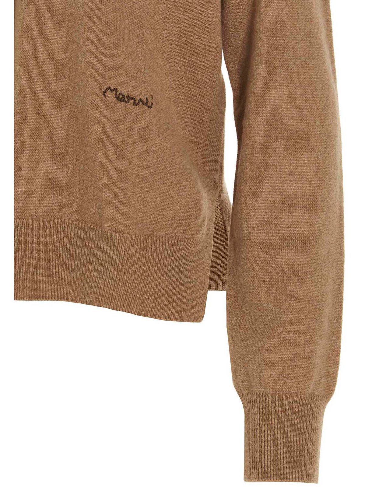 Marni Logo Embroidered Crewneck Sweater