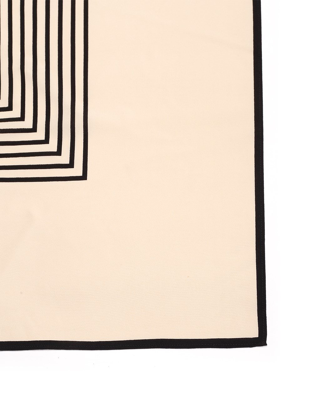 Totême Stripe Printed Square-Shaped Scarf