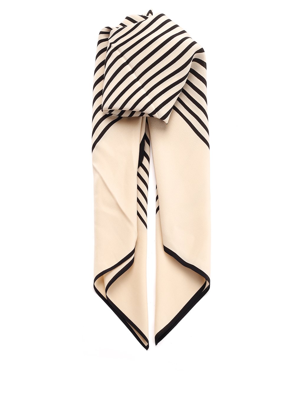 Totême Stripe Printed Square-Shaped Scarf