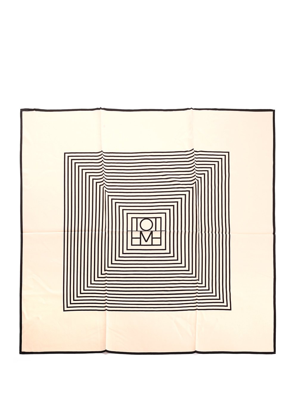 Totême Stripe Printed Square-Shaped Scarf