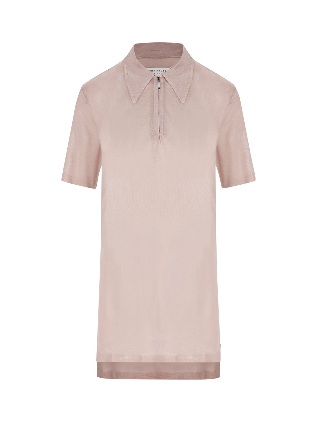 Maison Margiela Asymmetric Hem Polo Shirt
