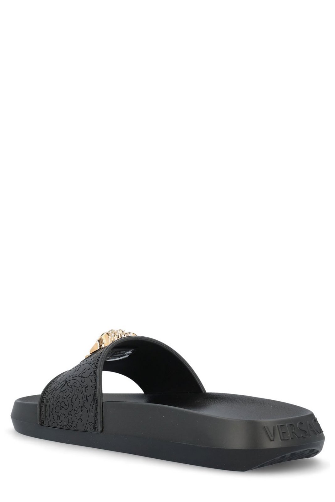 Versace Medusa Head Plaque Slides