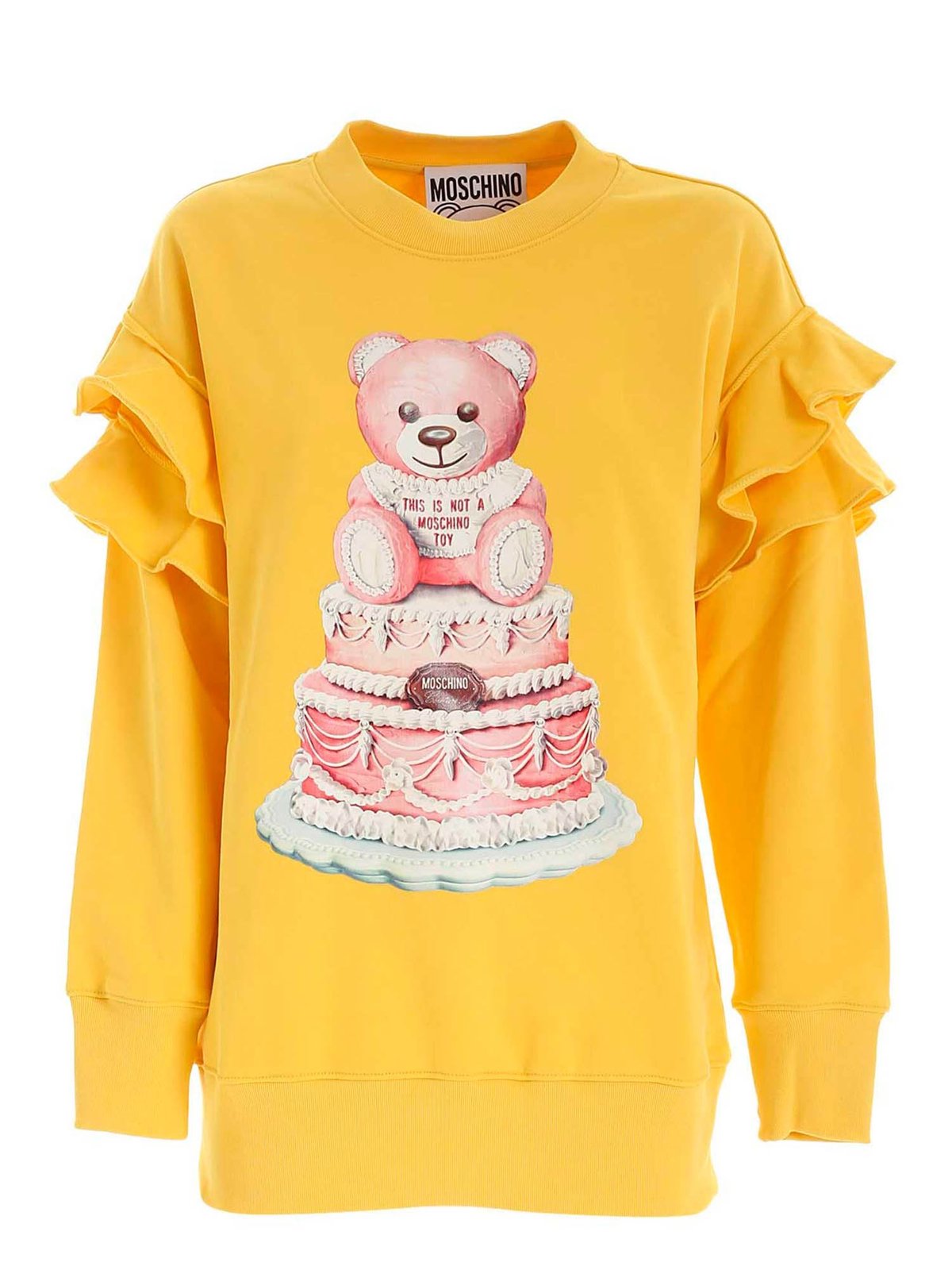 Moschino Teddy Cake フリル スウェットシャツ Moschino