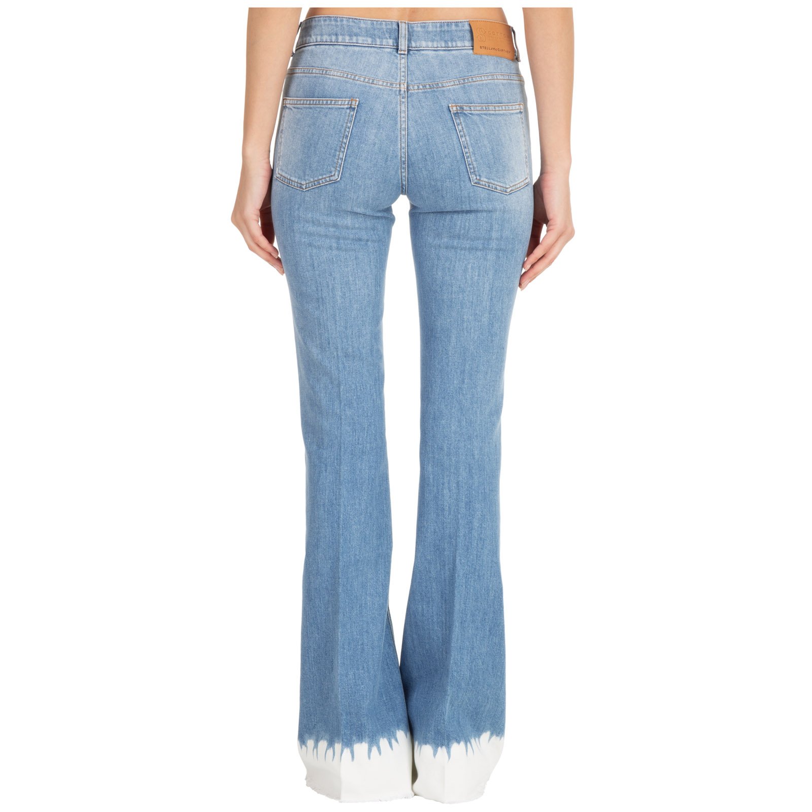 Stella McCartney タイダイ フレア ジーンズ