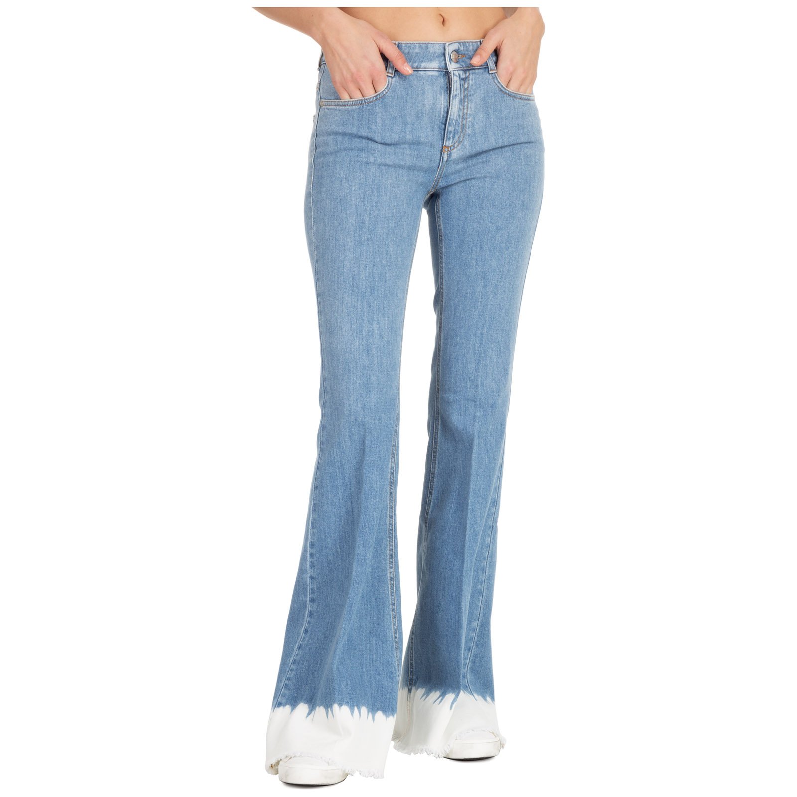 Stella McCartney タイダイ フレア ジーンズ