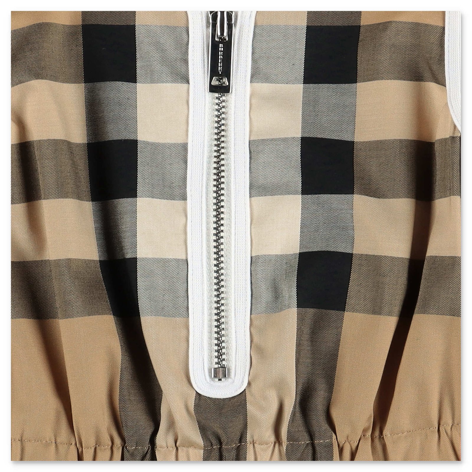 Burberry キッズ ヴィンテージチェック クルーネック ノースリーブワンピース