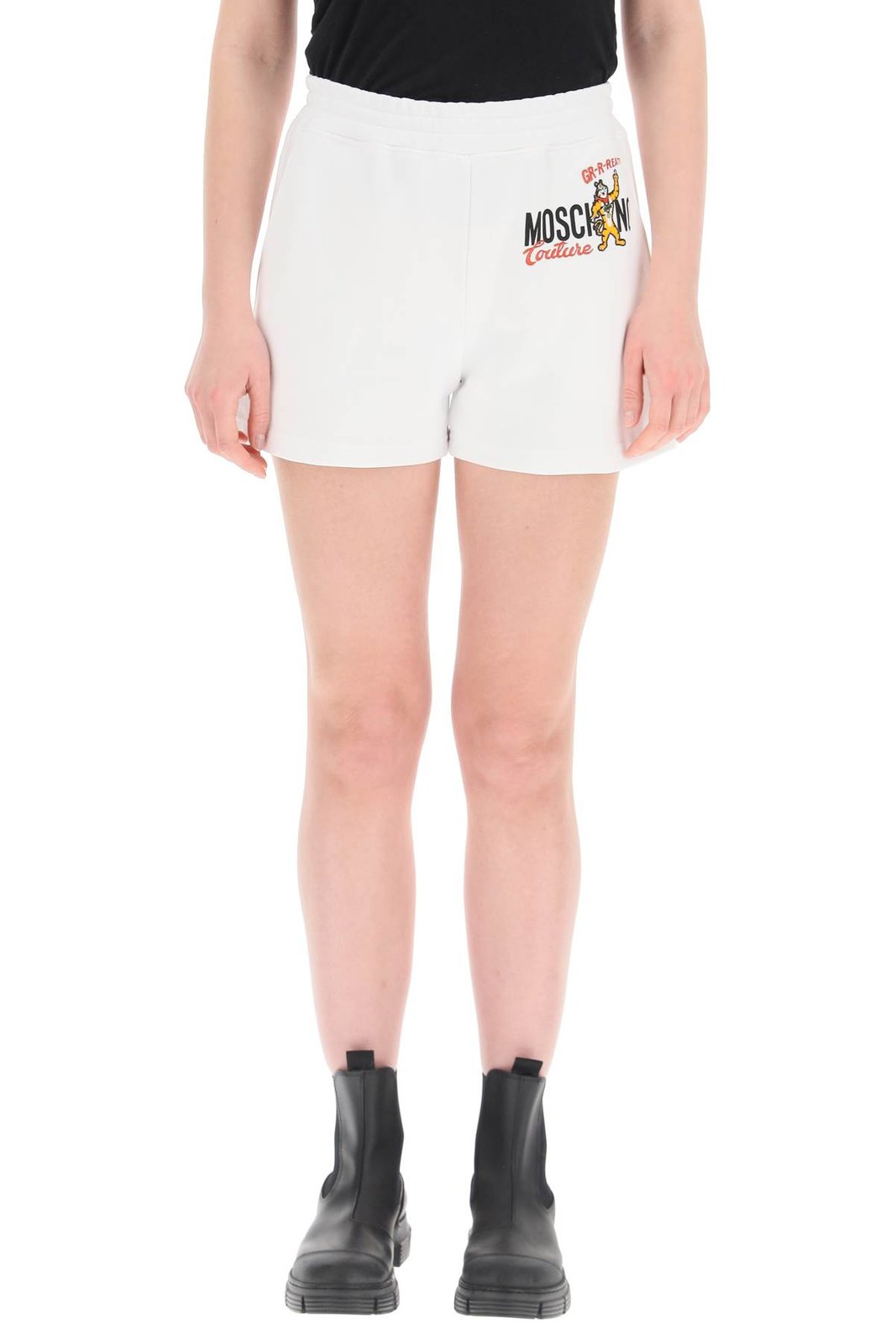 Moschino ロゴ刺繍ショーツ 12 Moschino ロゴ刺繍ショーツ