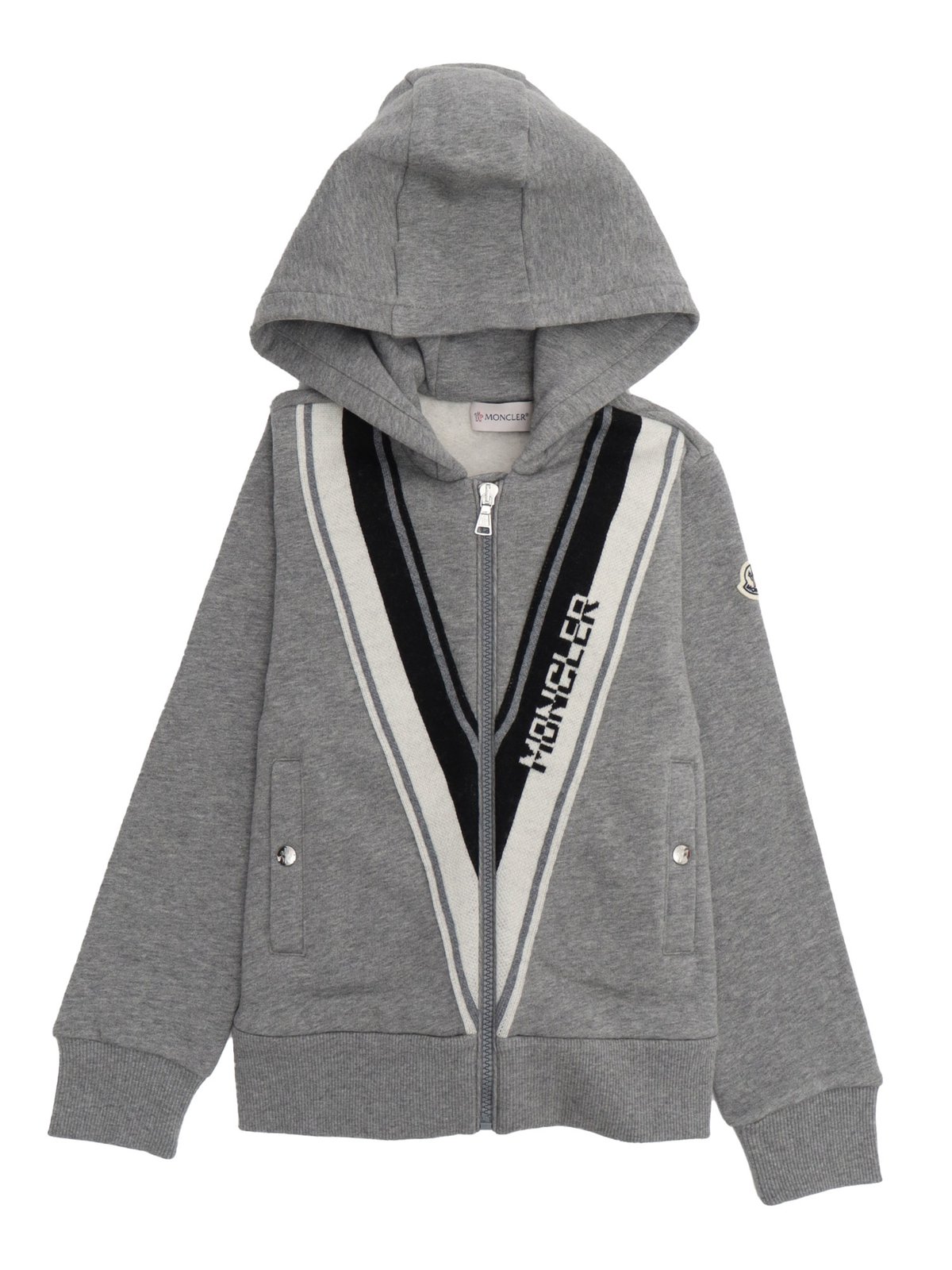 Moncler Enfant ロゴ プリント ジップアップ パーカー