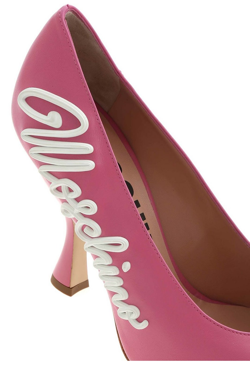 Moschino 標誌細節尖頭高跟鞋 5 Moschino 標誌細節尖頭高跟鞋