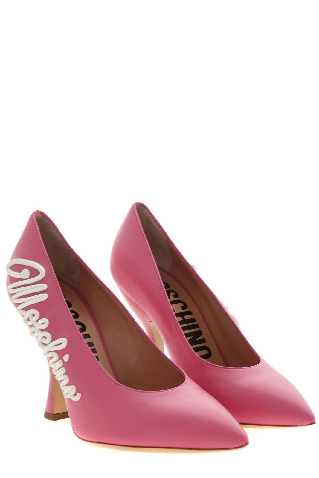 Moschino 標誌細節尖頭高跟鞋 7 Moschino 標誌細節尖頭高跟鞋