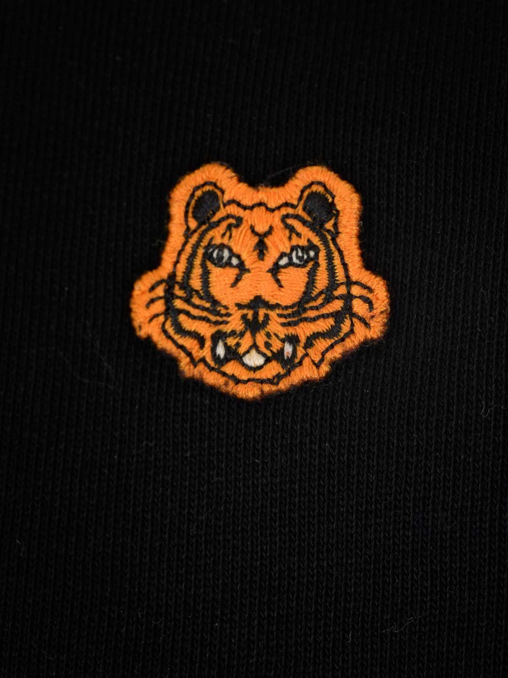 Kenzo 虎紋刺繡抽繩連帽衫