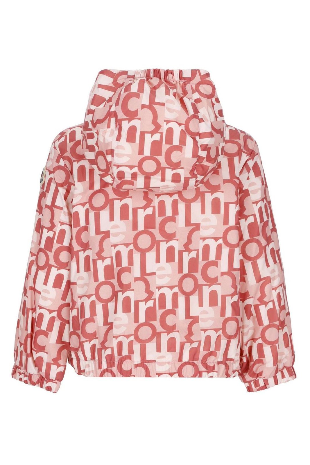 Moncler Enfant モノグラム プリント フード付きジャケット