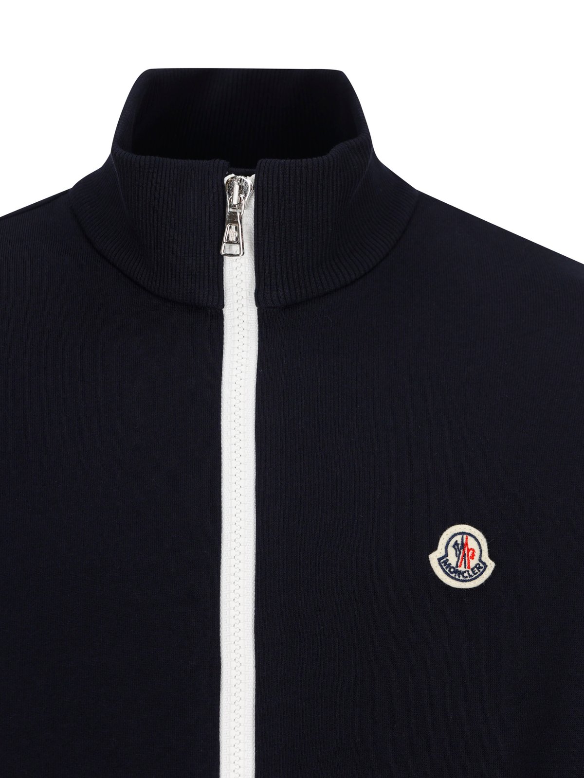 Moncler Enfant ロゴ パッチ ジップ スウェットシャツ