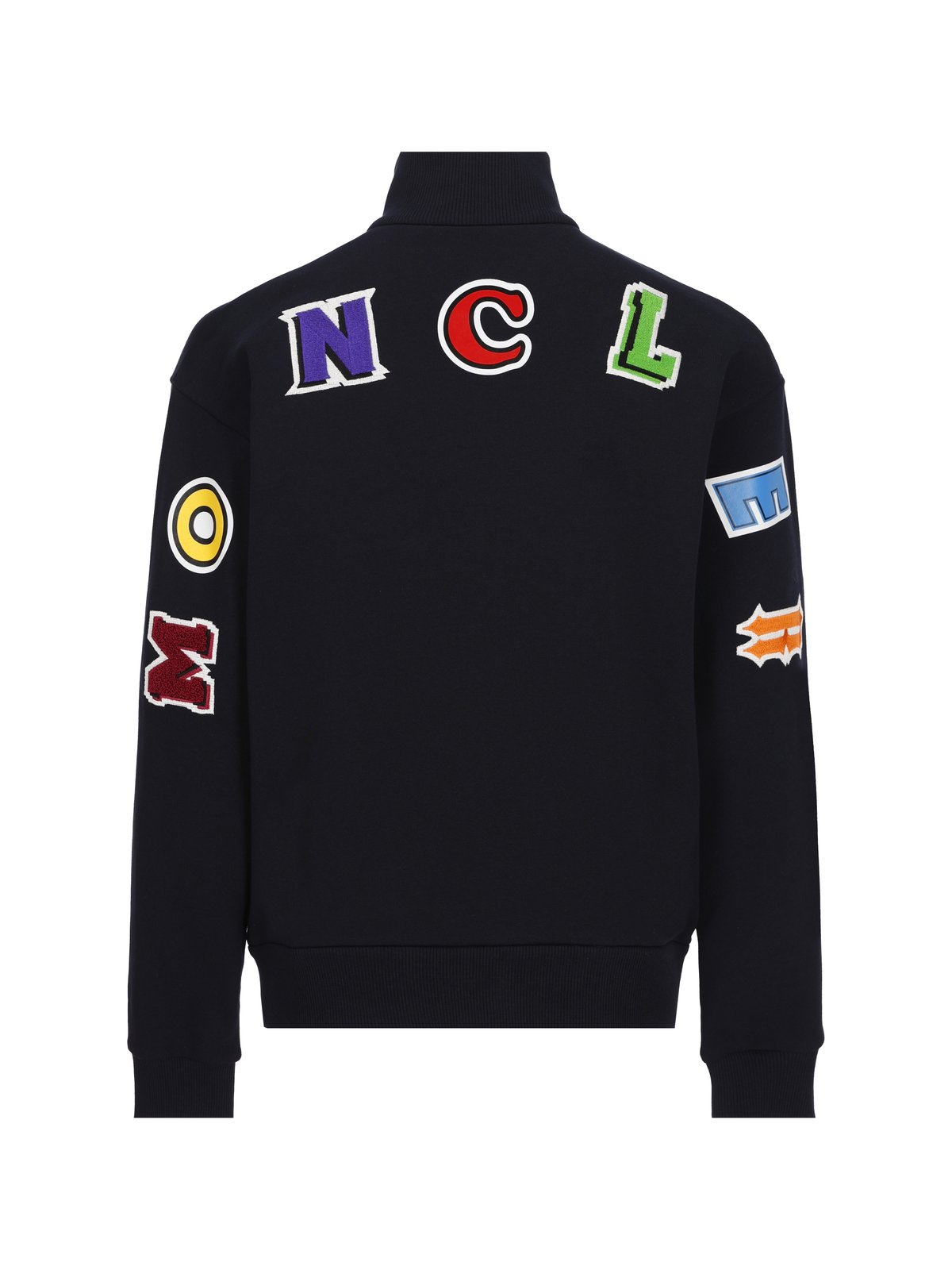 Moncler Enfant ロゴ パッチ ジップ スウェットシャツ