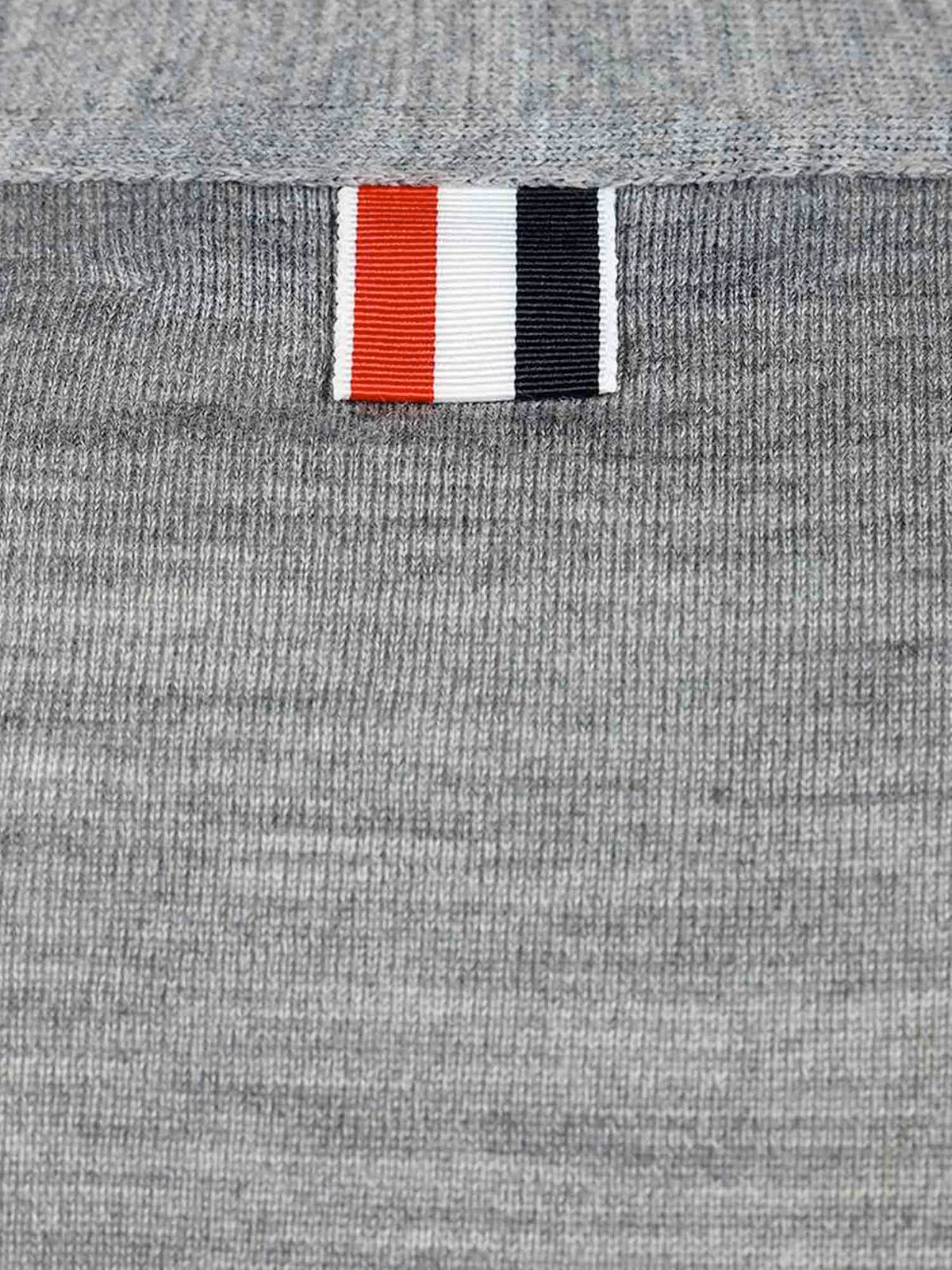 Thom Browne 4-Bar V-Neck Knitted Cardigan