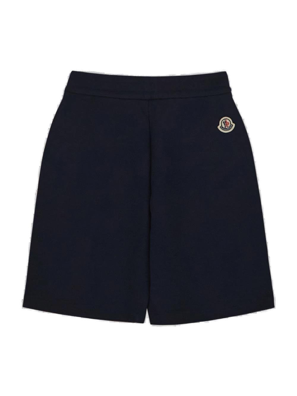 Moncler Enfant Logo Patch Shorts