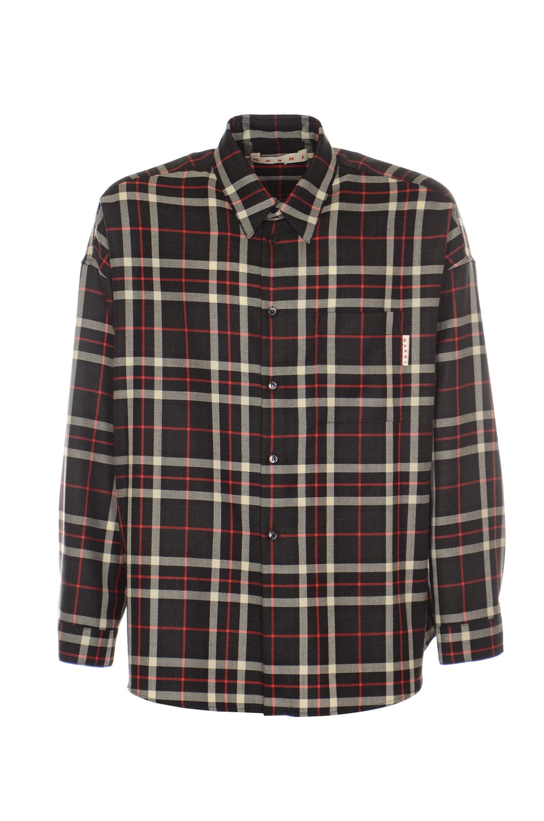 Marni Checked Button-Up Shirt