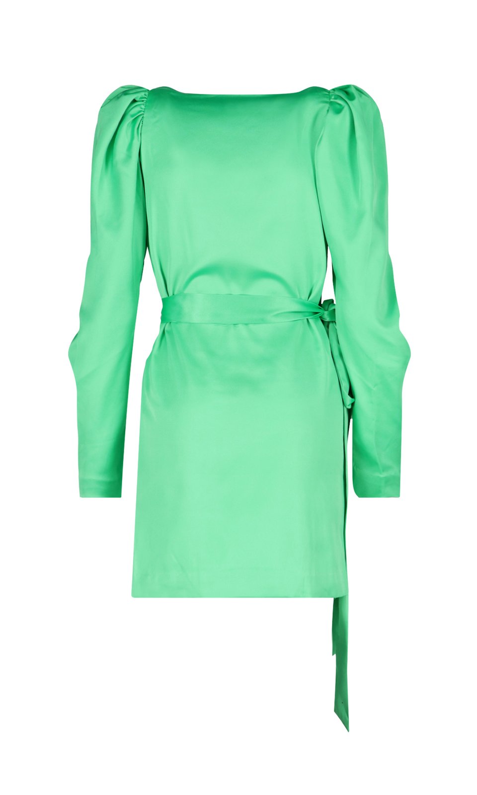 ROTATE Bridget V-Neck Wrap Mini Dress