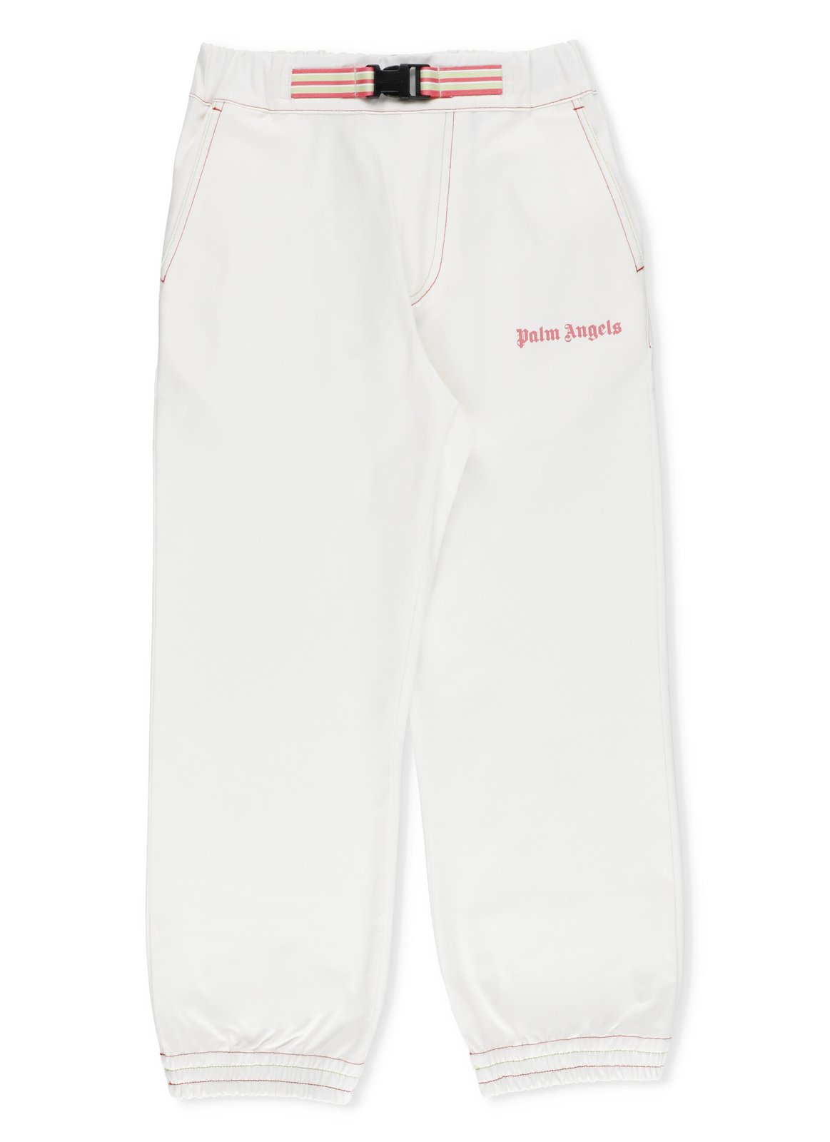 Palm Angels Kids Logo Printed Track Pants