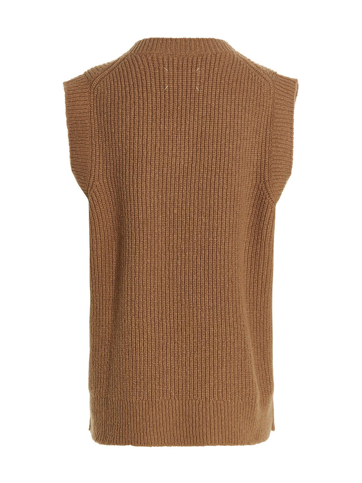 Maison Margiela V-Neck Straight Hem Knitted Vest