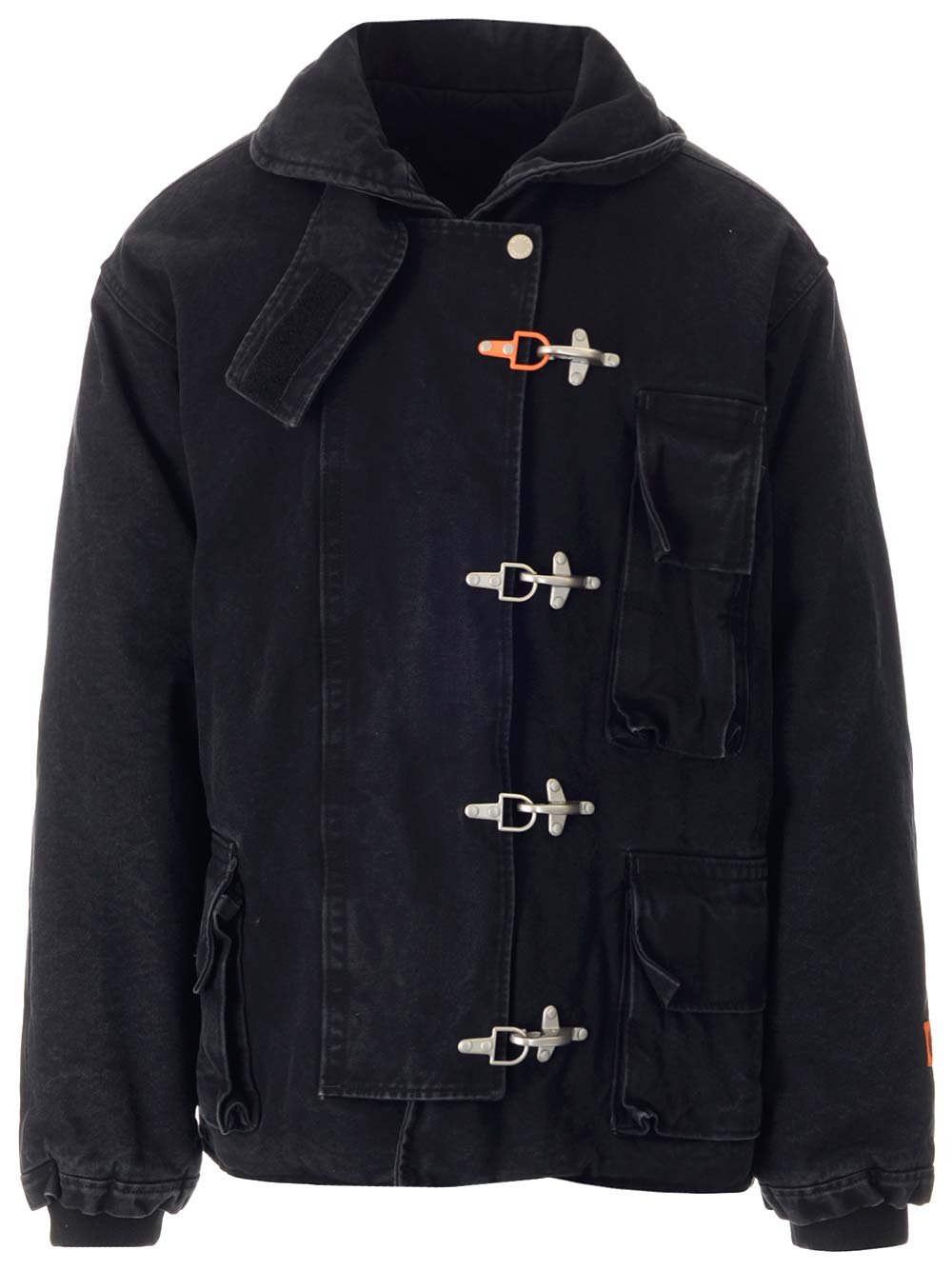 Heron Preston Toggle Fastening High-Neck Jacket