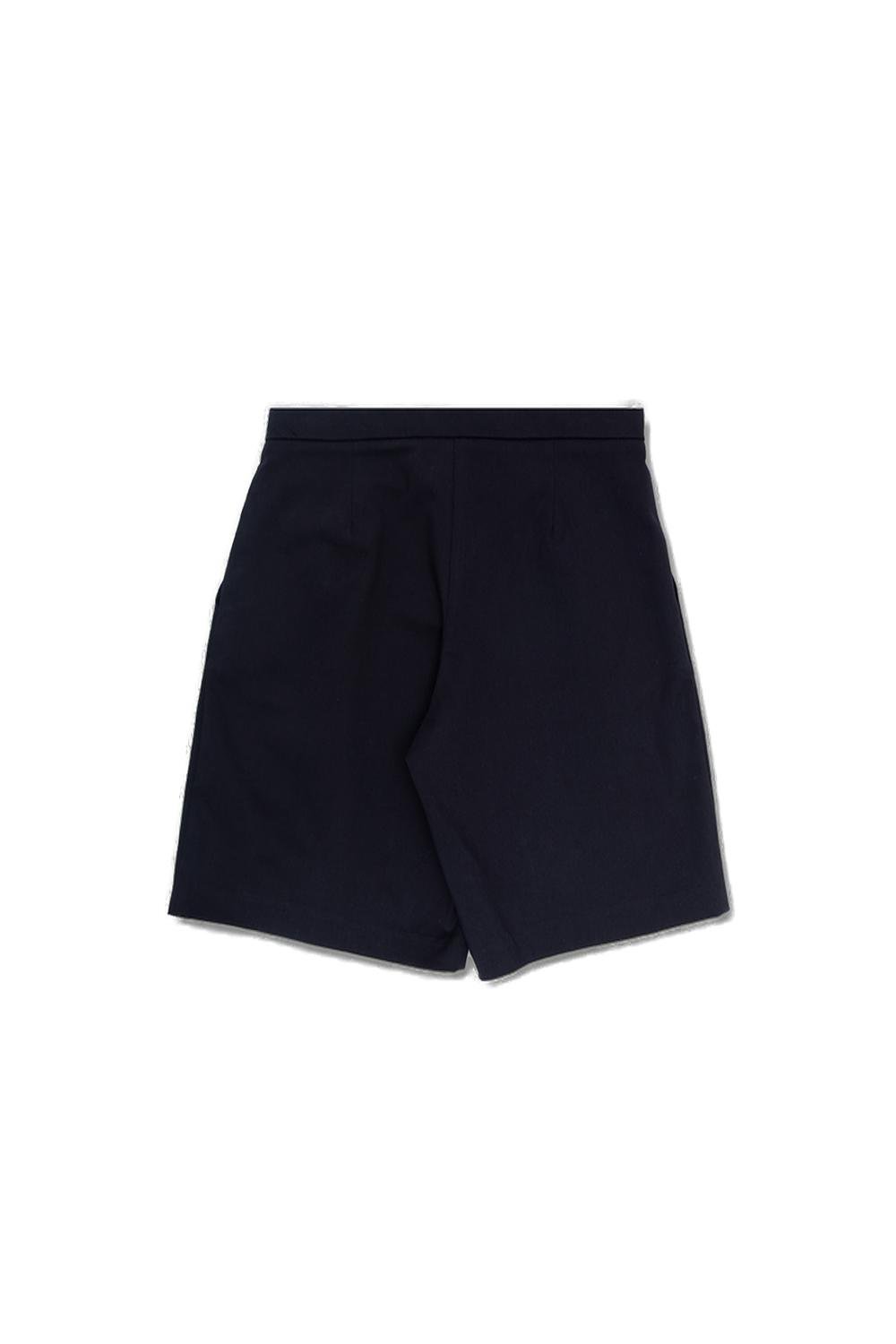 Balmain Kids Logo Patch Bermuda Shorts