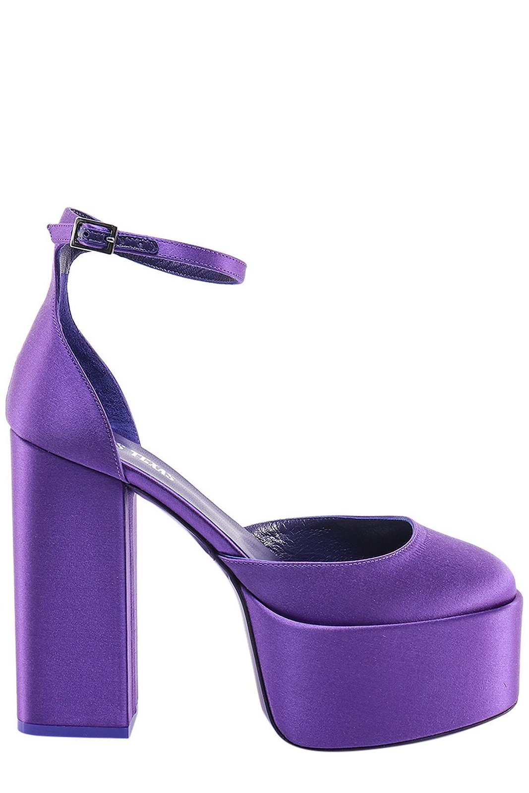 Paris Texas Round Toe Platform Pumps