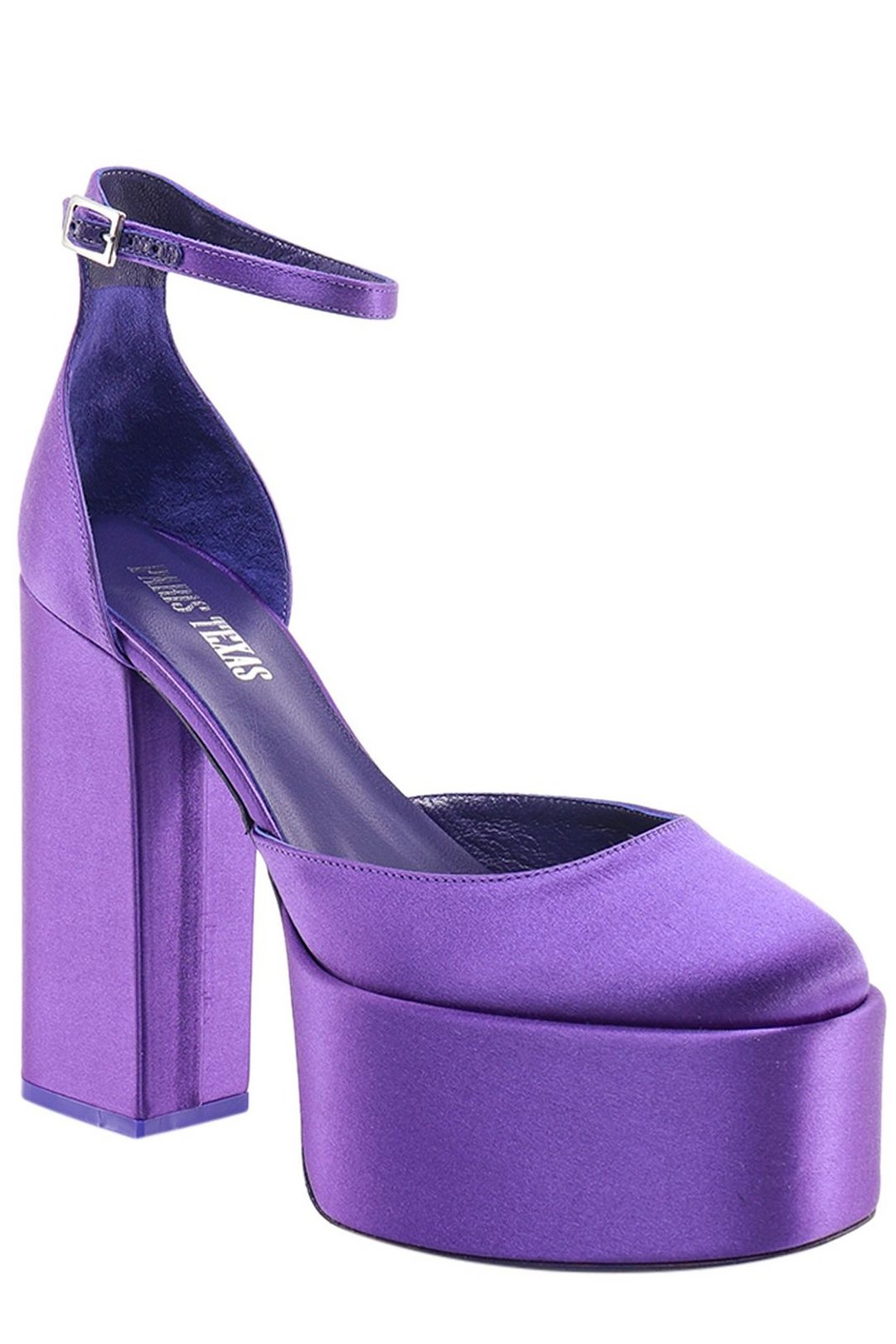 Paris Texas Round Toe Platform Pumps