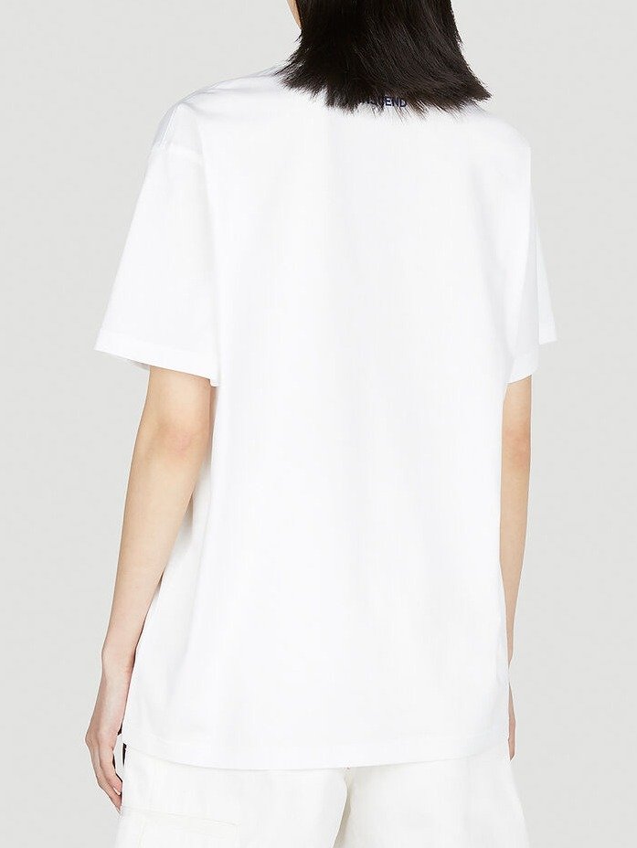 Burberry Logo Printed Crewneck T-Shirt