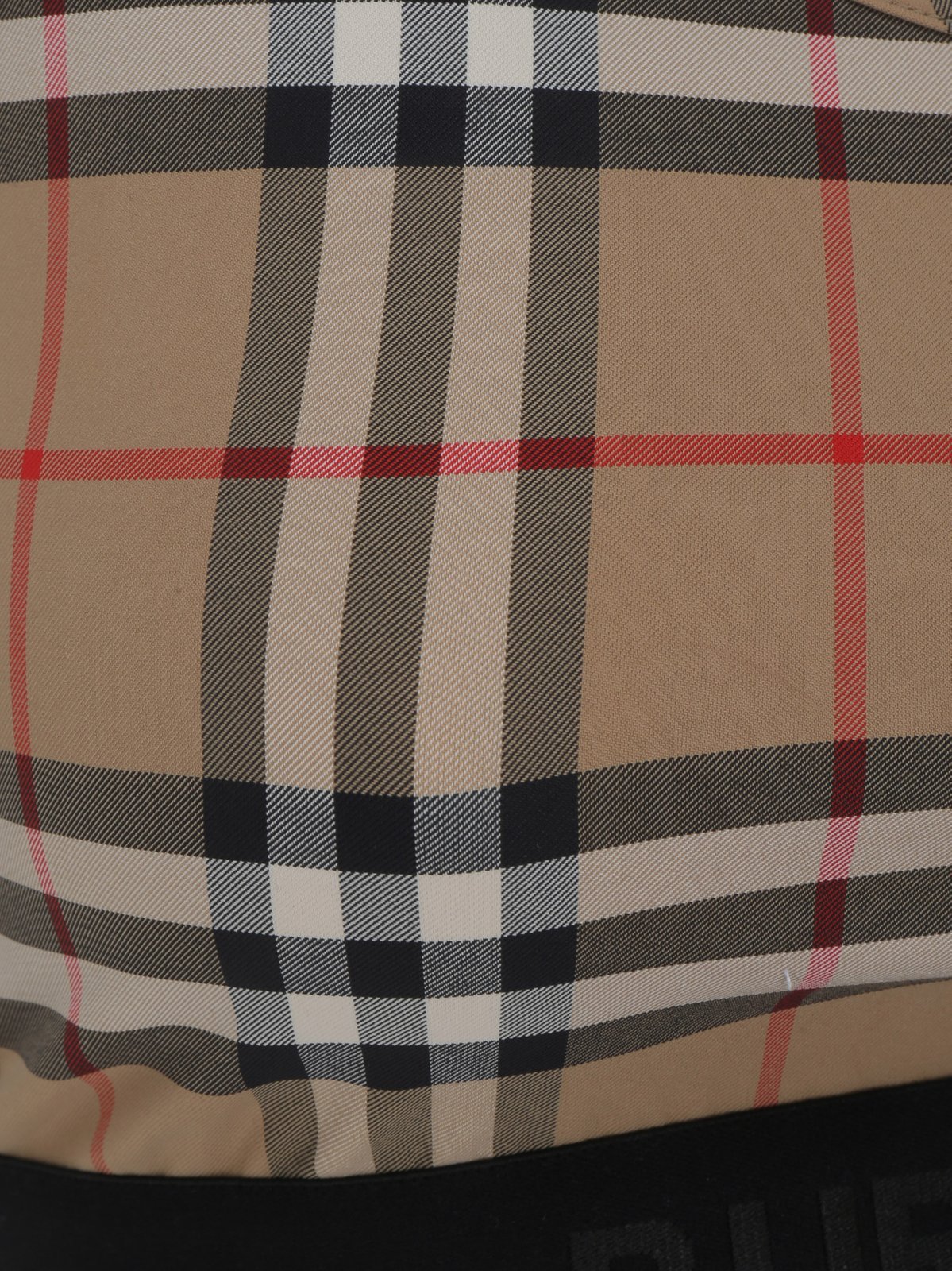 Burberry Logo Detailed Vintage Check Bra Top