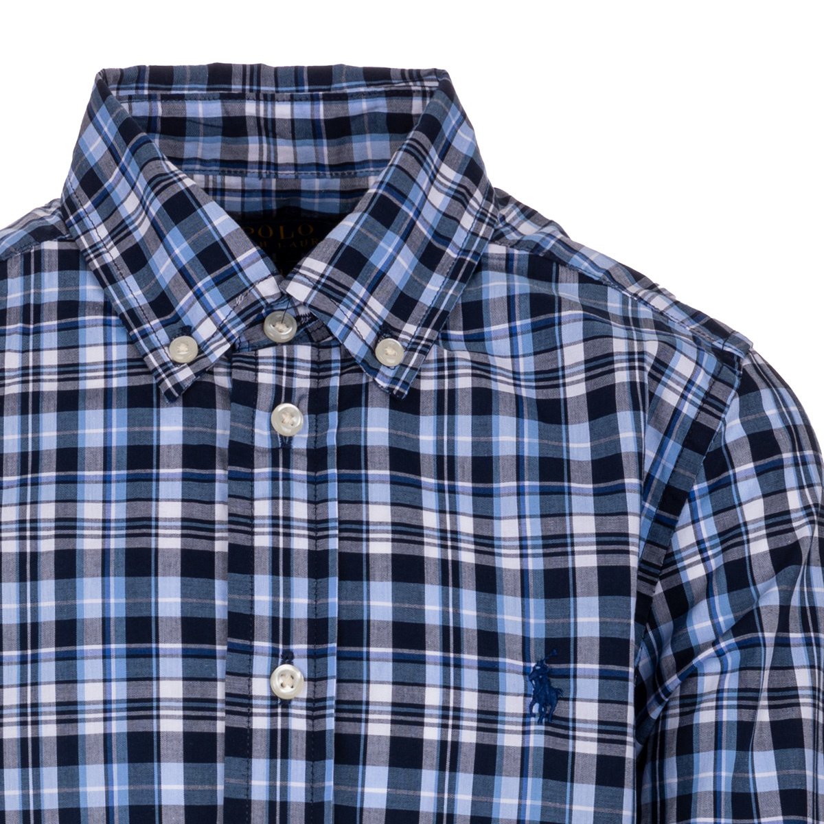 Polo Ralph Lauren Kids Check Patterned Buttoned Shirt