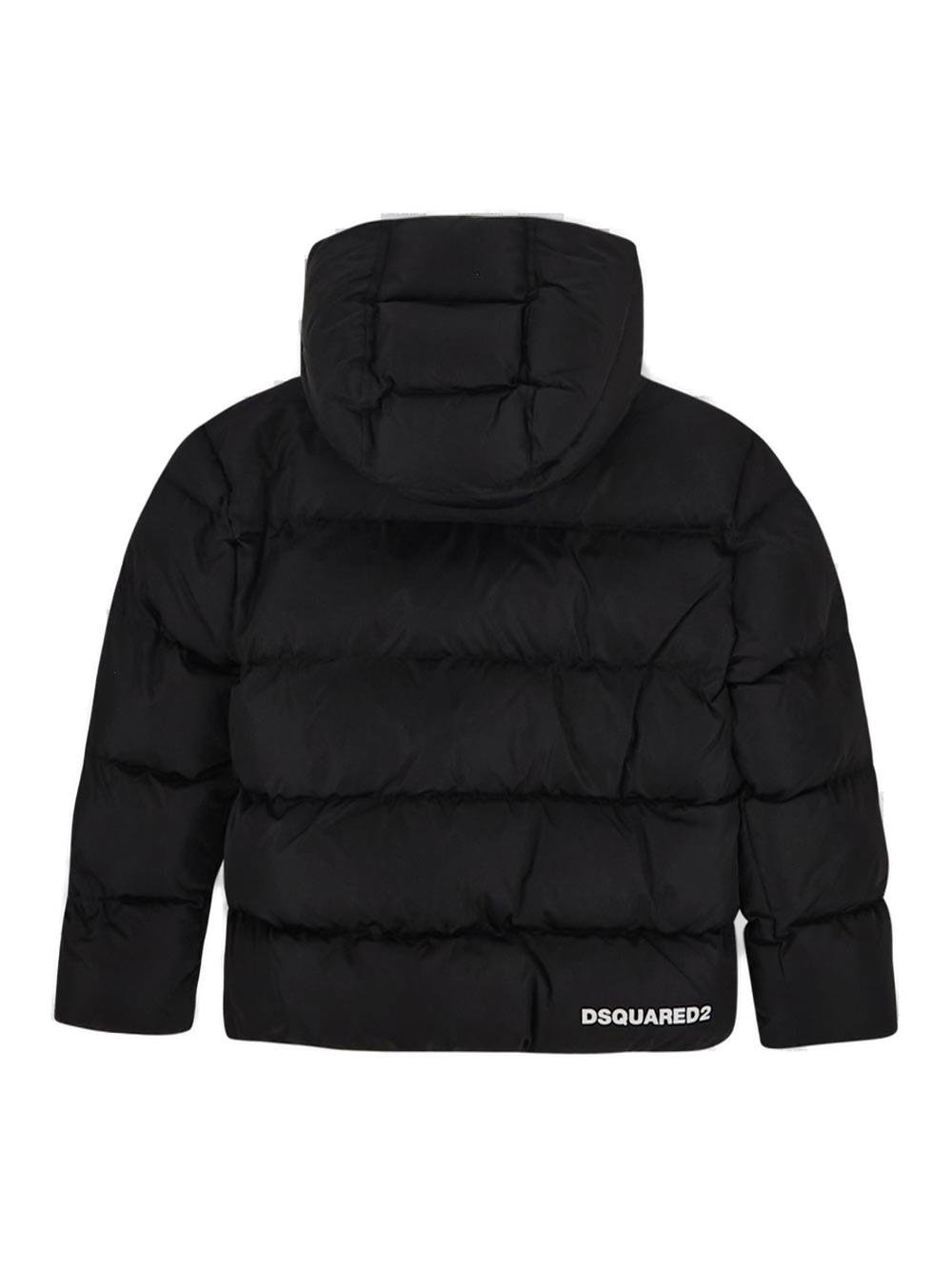 Dsquared2 Kids Zipped Long-Sleeved Padded Jacket