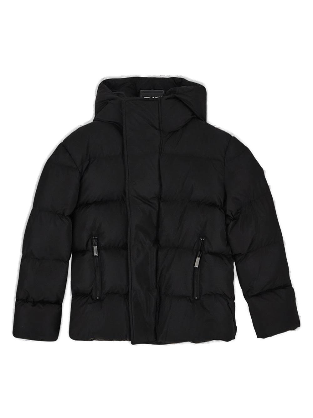 Dsquared2 Kids Zipped Long-Sleeved Padded Jacket